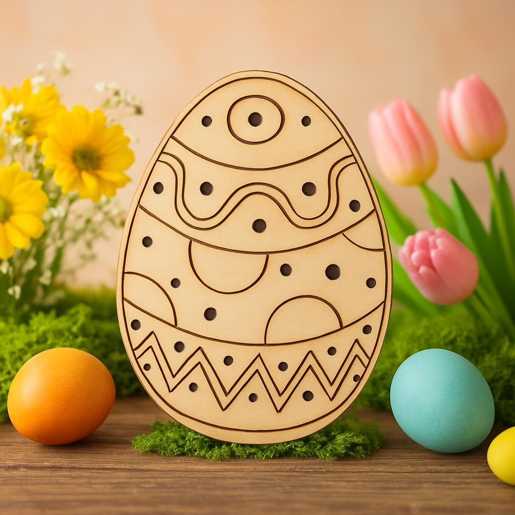 Osterei XXL, 10,5 cm x 14,5 cm