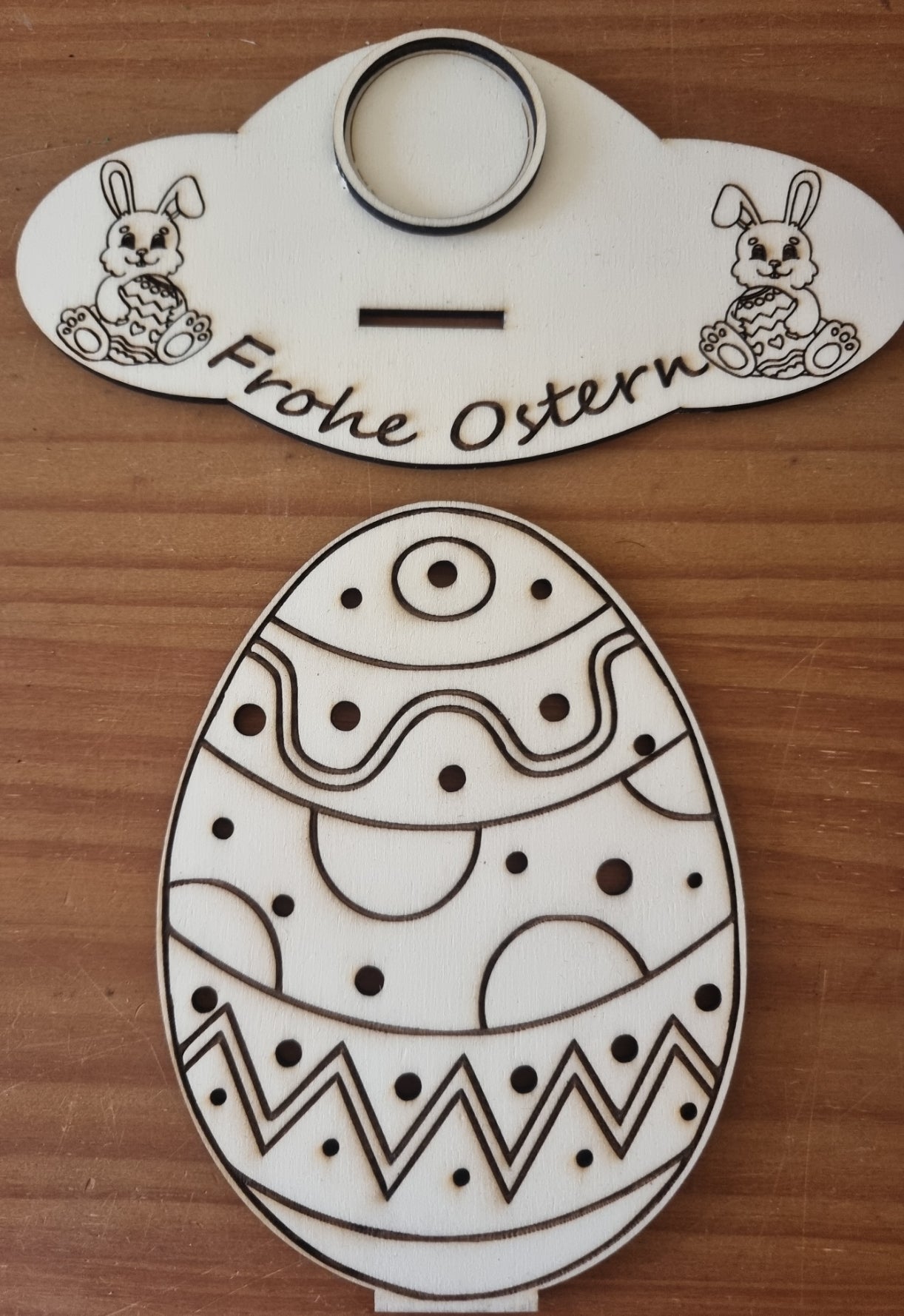 Ostern Teelichthalter, 18,5 cm x 9,5 cm x 15 cm